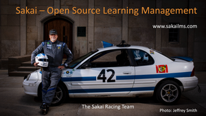 Suppport the Sakai Open Source LMS